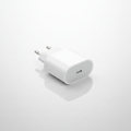 USB-C laddare med studiobakgrund